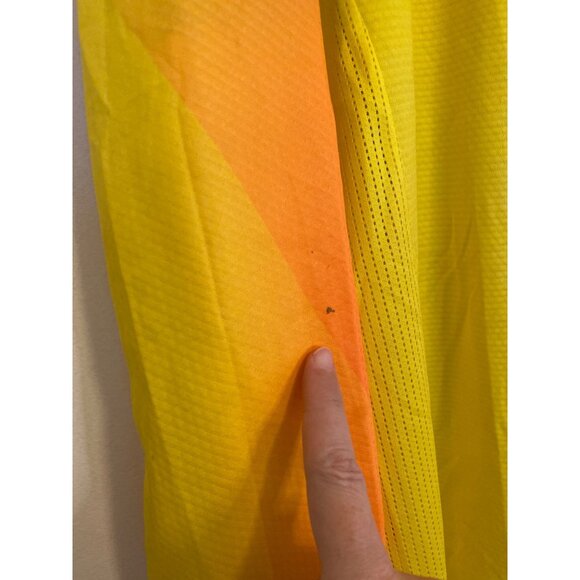 Fox Racing 360 Flight Yellow and Blue Men's Mesh Motocross Jersey Size L - Picture 6 of 6